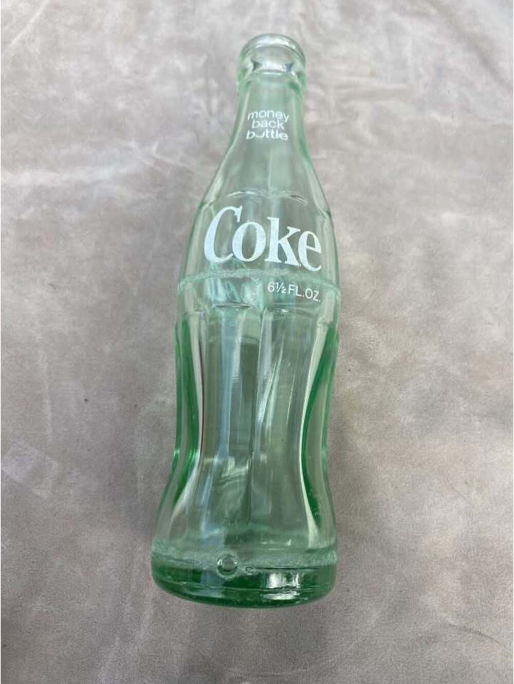 Vintage Coca-Cola 6.5 oz Green Glass Bottle - Omaha Nebraska